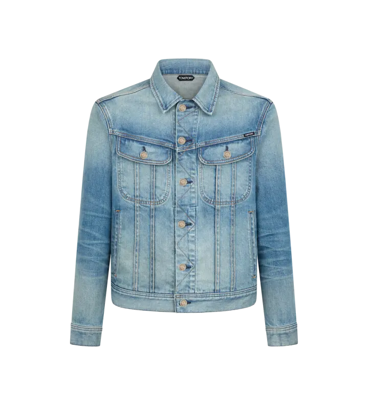 SELVEDGE DENIM ICON JACKET BLUE online